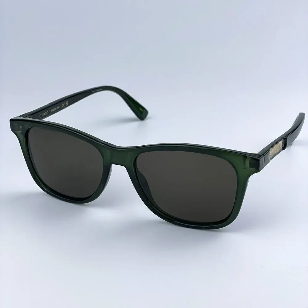 SALE! NEW Gucci GG0936S 003 Green Brown Square Men Sunglasses